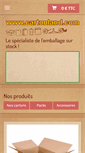 Mobile Screenshot of cartonland.fr